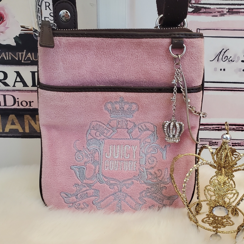 Juicy Couture Pink Crossbody Handbag!